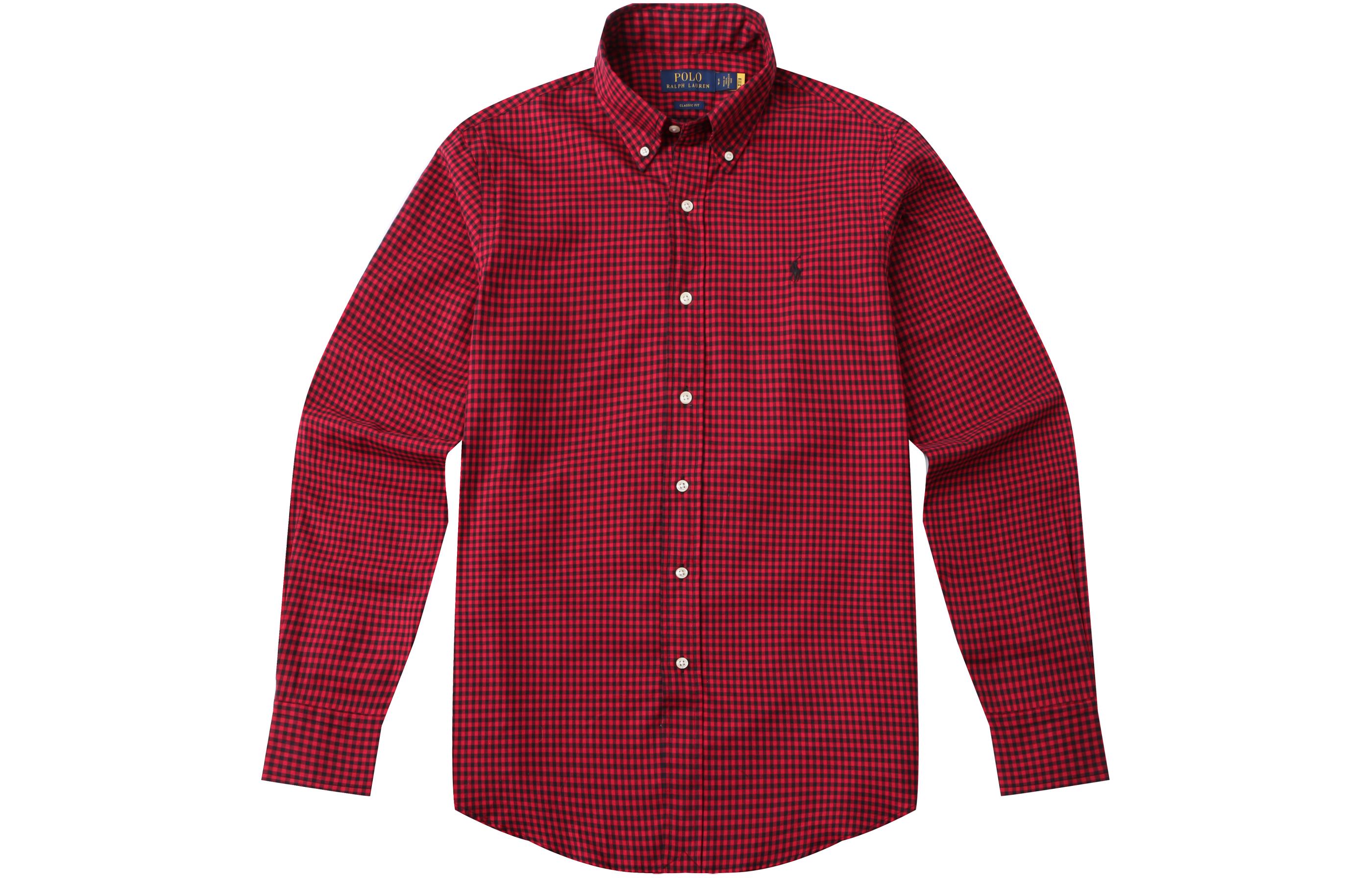 

Футболка поло мужская красная Polo Ralph Lauren