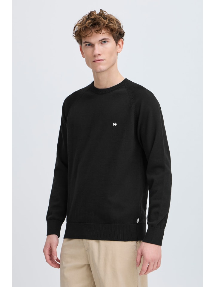 

Kronstadt Вязаный свитер KSEmil черного цвета