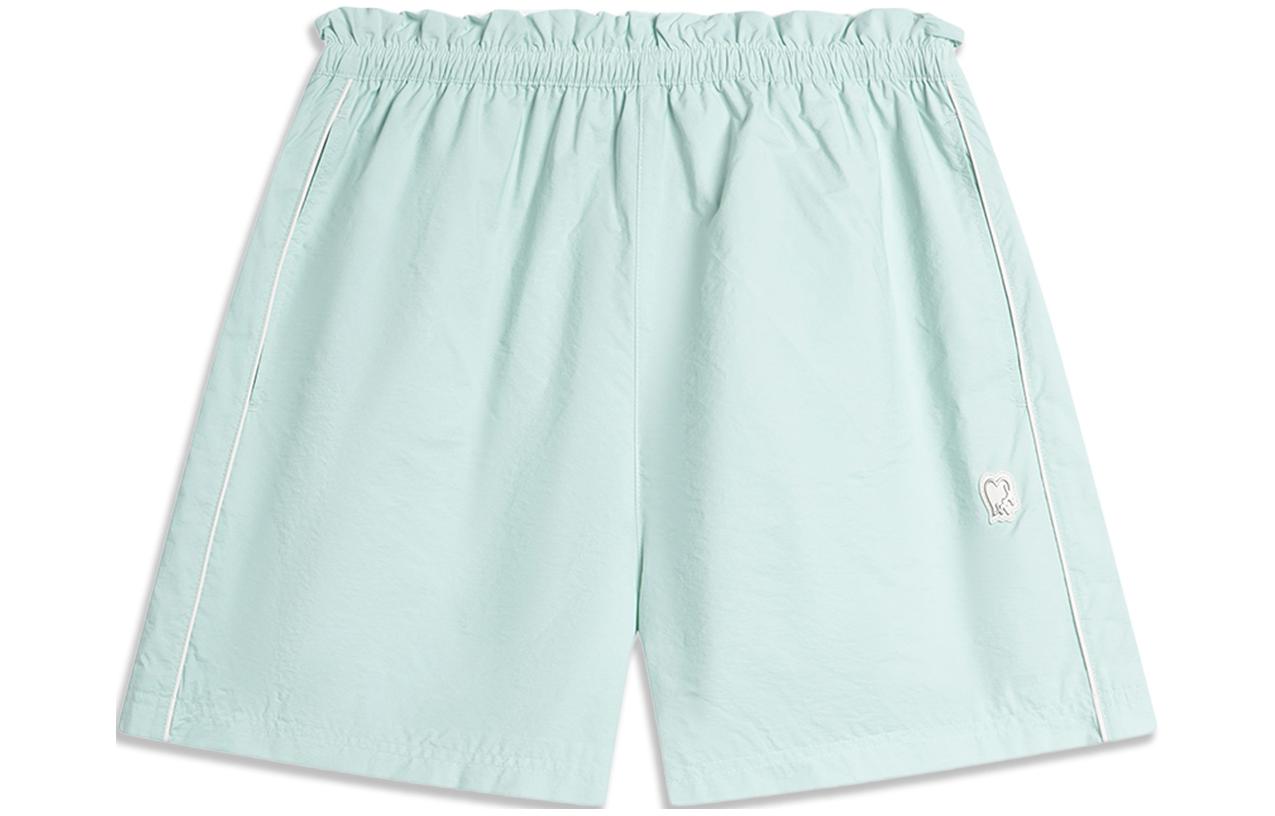 

Шорты спортивные женские LiNing Sports Life Collection Ice River Green