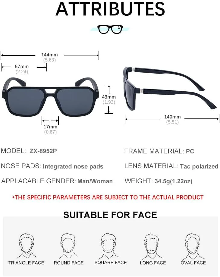 

Мужские квадратные солнцезащитные очки — европейский и американский ретро-дизайн, высококачественные солнцезащитные очки для вождения на открытом воздухе GFYFJXJT, C1