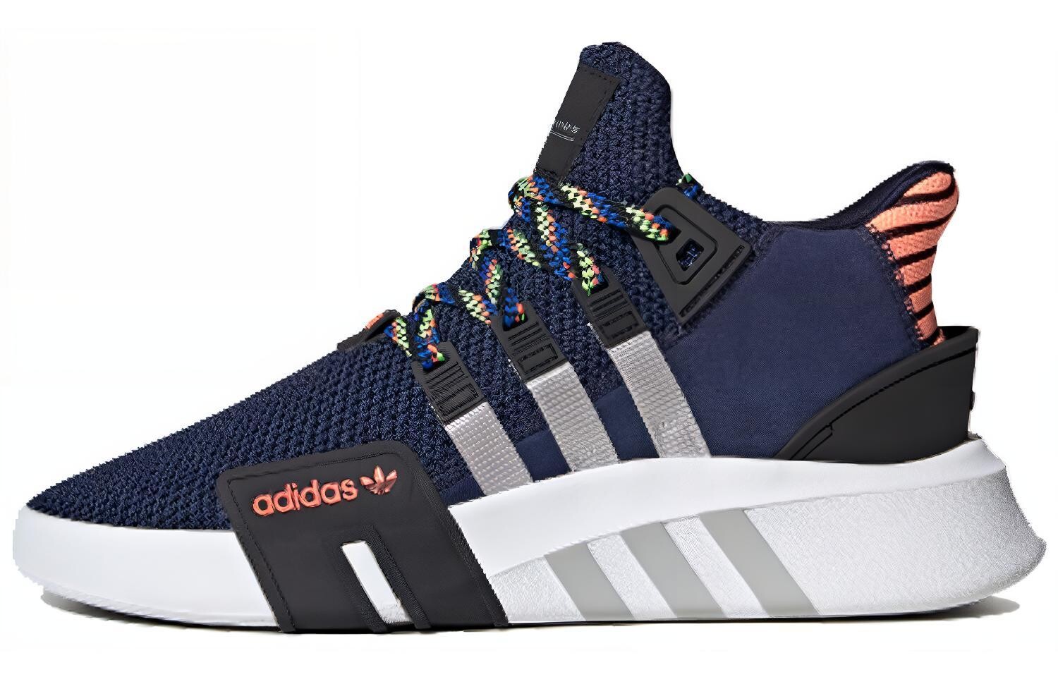 adidas originals Eqt Bask Adv Lifestyle Shoes Men Low-top White/Royal Blue/Fern Green