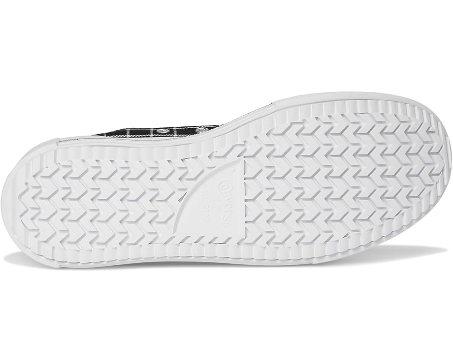 Кроссовки Converse Chuck Taylor All Star Lift Double Stack Platform Plaid, цвет Black/White/Black — фото 3