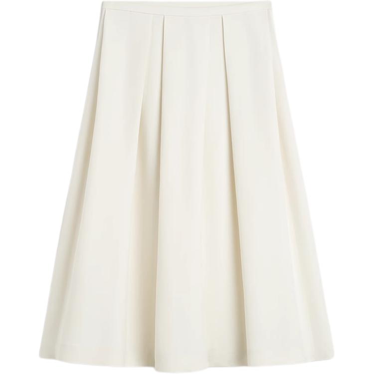 

Юбка миди Totême с плиссированными деталями TOTEME, бежевый