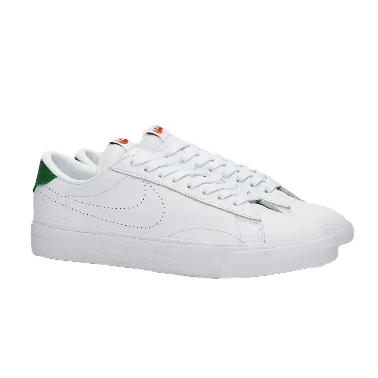 Кроссовки Nike Skateboarding Shoes Men Low-top White, белый — фото 3