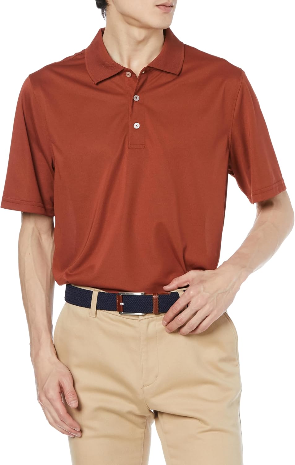 

Мужская быстросохнущая поло-рубашка для гольфа Amazon Essentials стандартного кроя