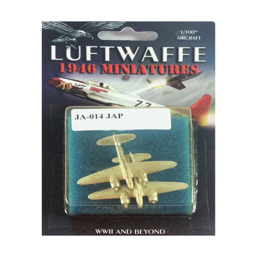 

Кавасаки Ки-45 КАИБ Ник, Luftwaffe 1946 Miniatures - Japan (1:300)