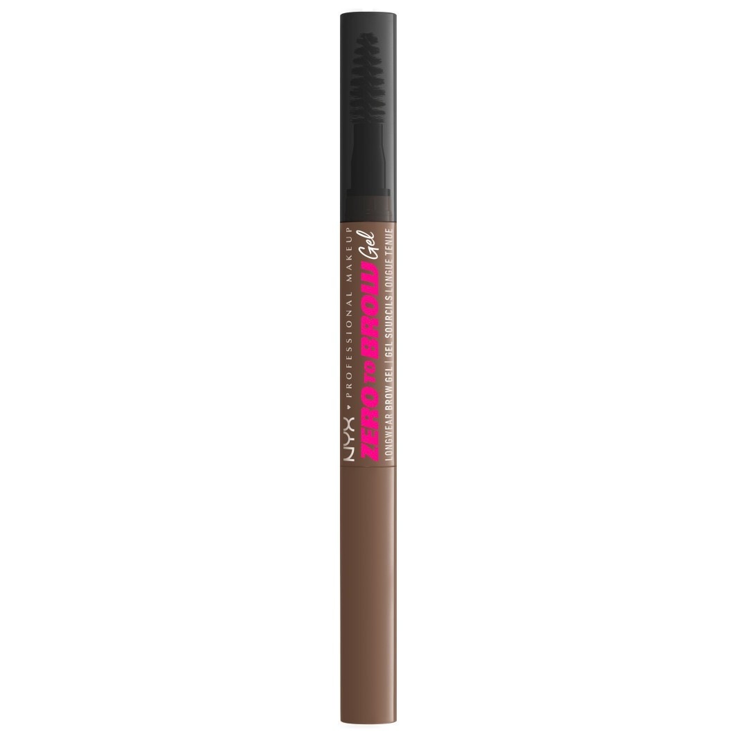 

Гель для бровей zero to brow gel Nyx Professional Makeup, 06 - ash brown, вес 2.3 гр.