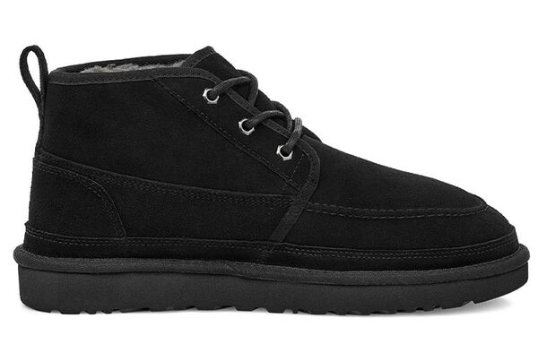 Зимние ботинки мужские Ugg с меховой подкладкой, черный — фото 3
