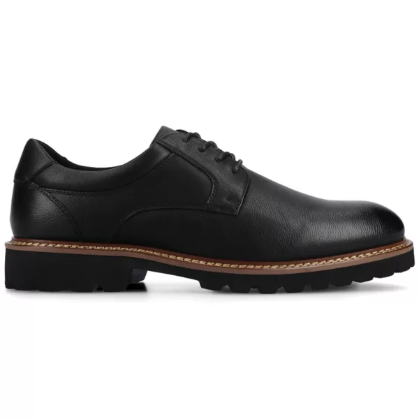 Туфли Templeton Comfort Lug Sole мужские гибкие оксфорды на массивной подошве Vance, черный — фото 3