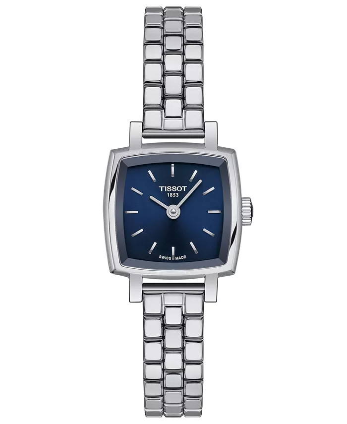 

Женские швейцарские часы Lovely Square на стальном браслете 20 мм Tissot