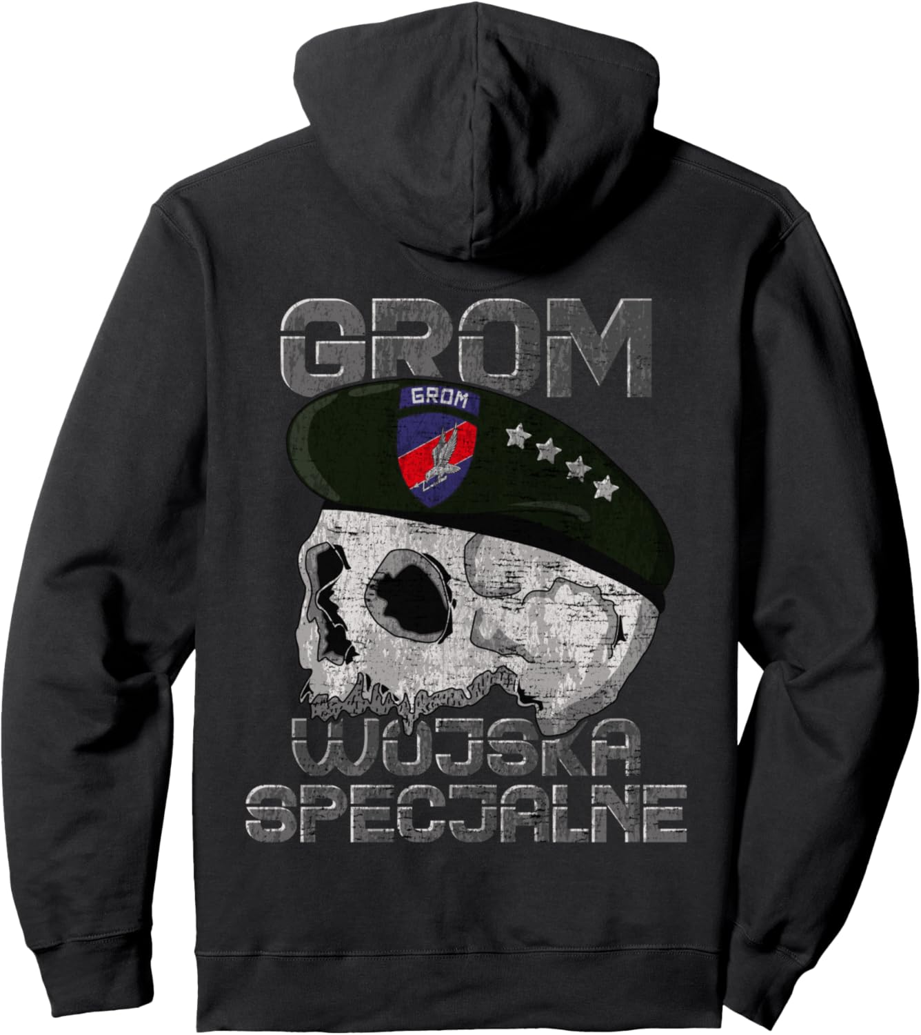 

Толстовка польского спецназа Zednostoka Wojskowa GROM, черная, S Poland Patriot Cichociemnych Spadochroniarzy Jw, Черный, Толстовка польского спецназа Zednostoka Wojskowa GROM, черная, S Poland Patriot Cichociemnych Spadochroniarzy Jw