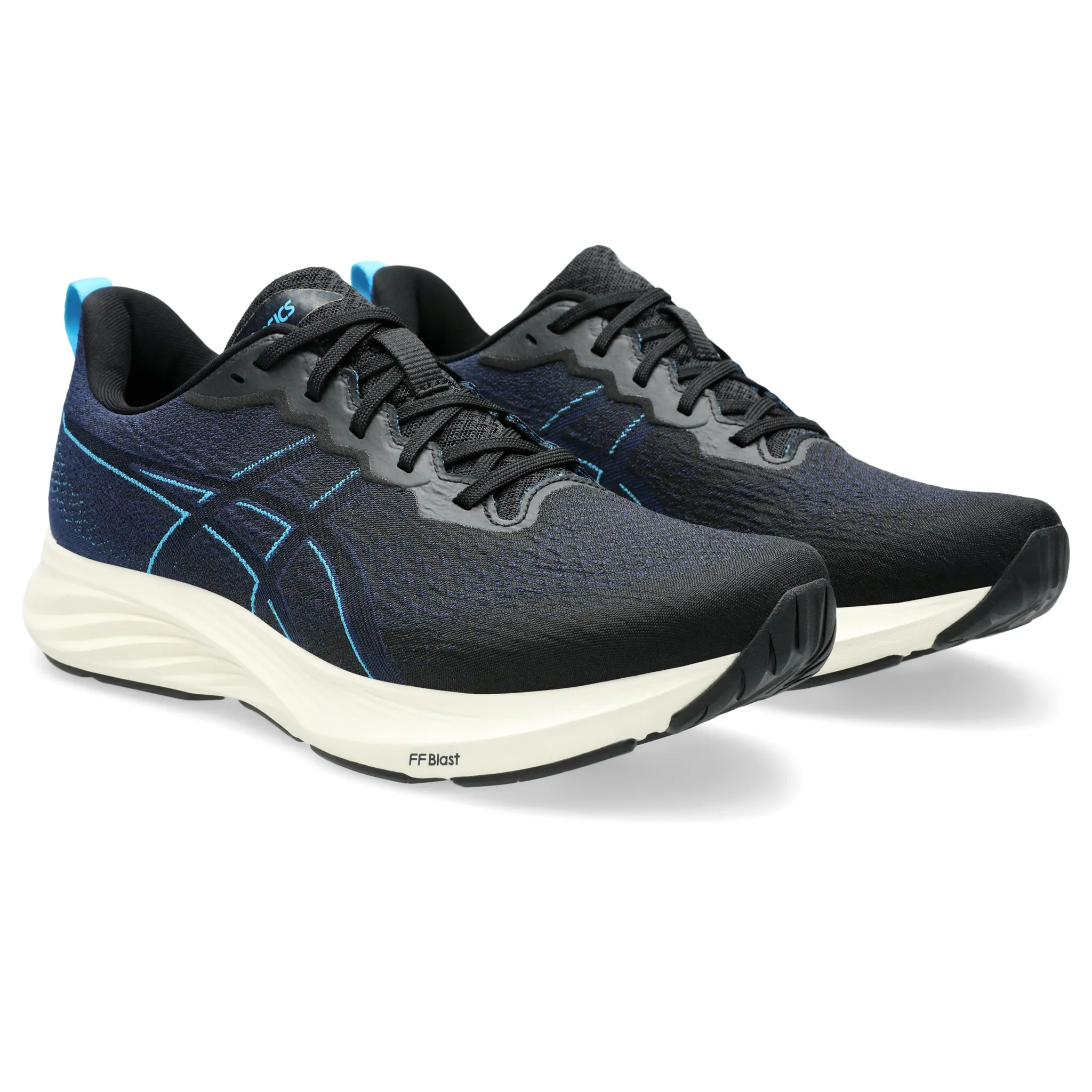 

Кроссовки Asics "DYNABLAST 4", цвет Black/Blue E