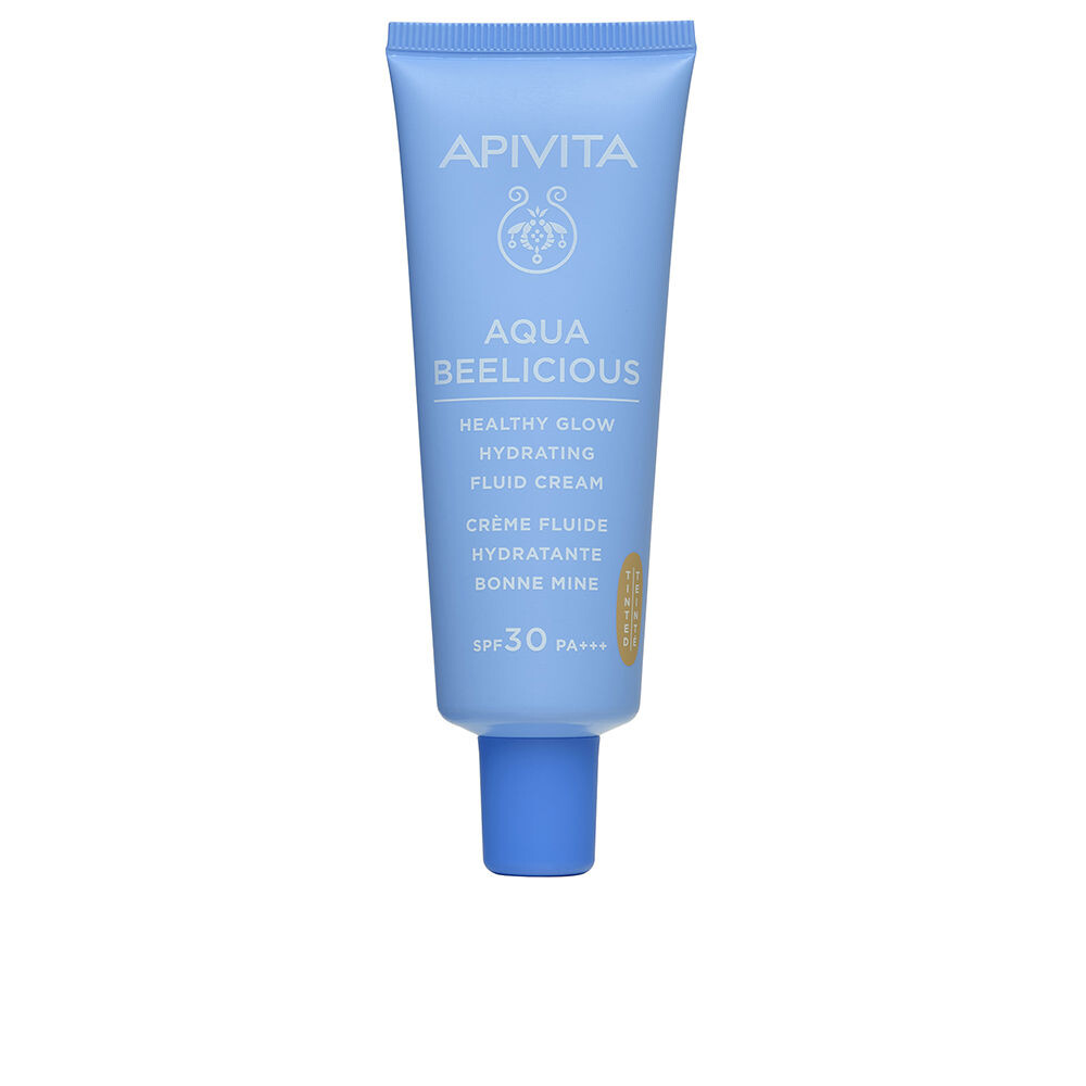 

Увлажняющий крем для ухода за лицом Aqua beelicious crema fluida iluminadora hidratante con color spf30+ Apivita, 40 мл