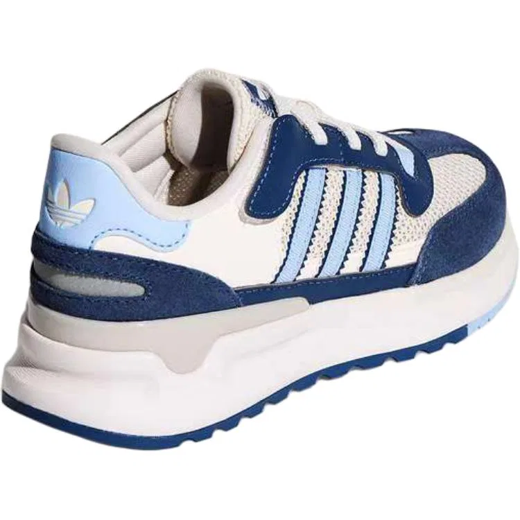 Кроссовки детские Lifestyle Low Top сине-белые для детей 3-7 лет Adidas Originals, Blue White — фото 4