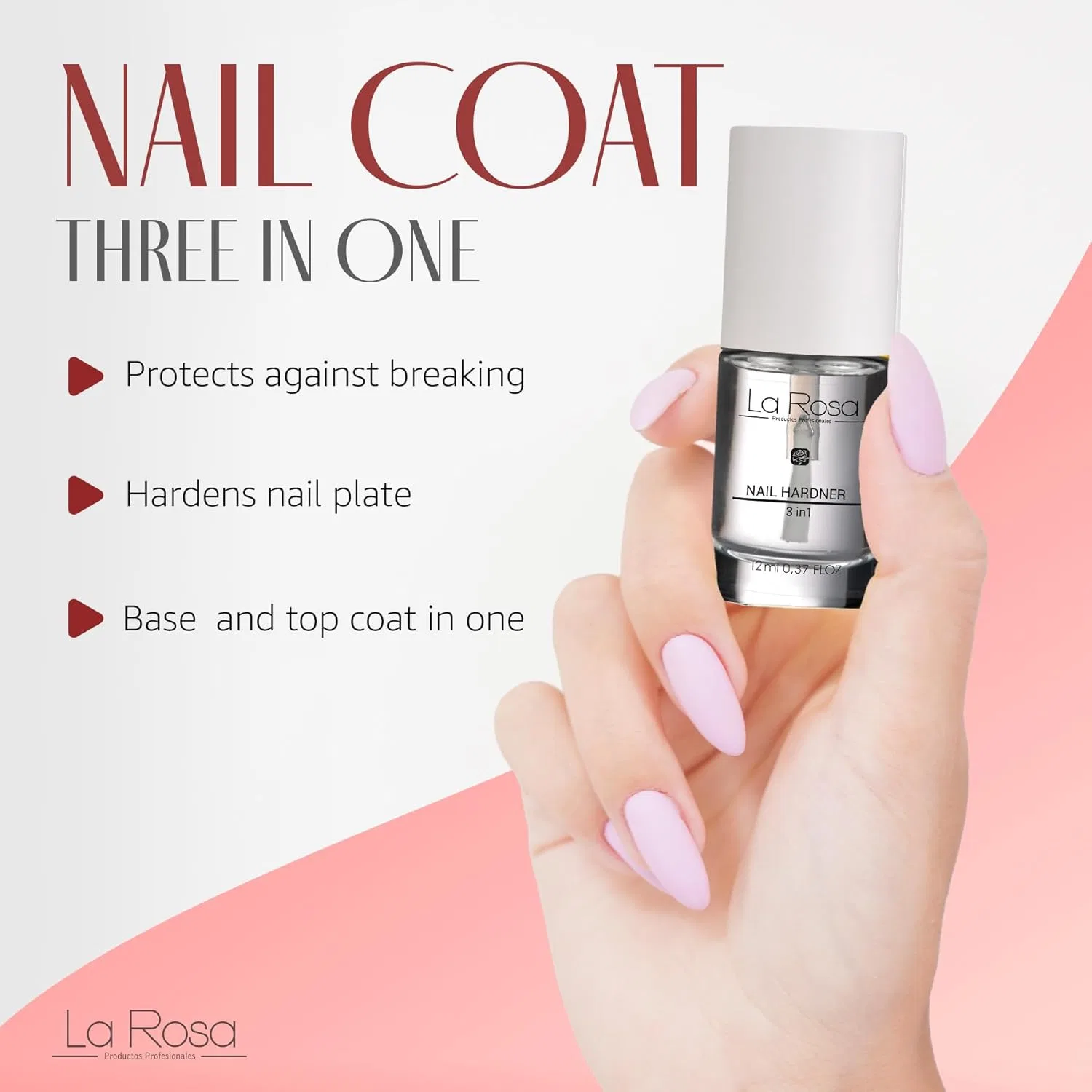 Укрепитель для ногтей La Rosa Nail Medic 3в1 10 мл La Rosa — фото 3