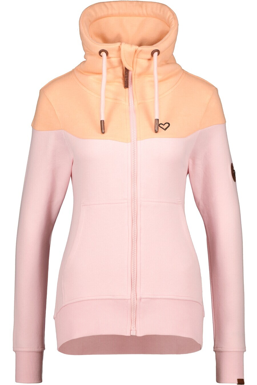 

Толстовка с капюшоном на молнии Alife and Kickin Zip-Up Hoodie ValenaAK, розовый
