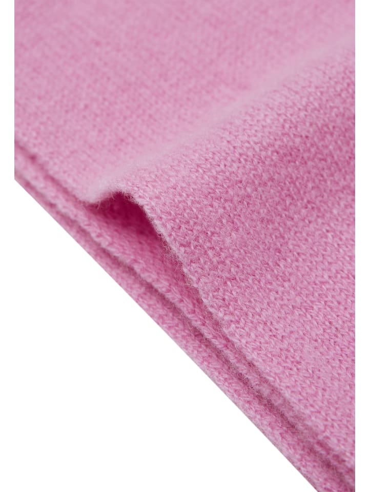 

Кашемировый шарф конфетно-розового цвета Style Republic