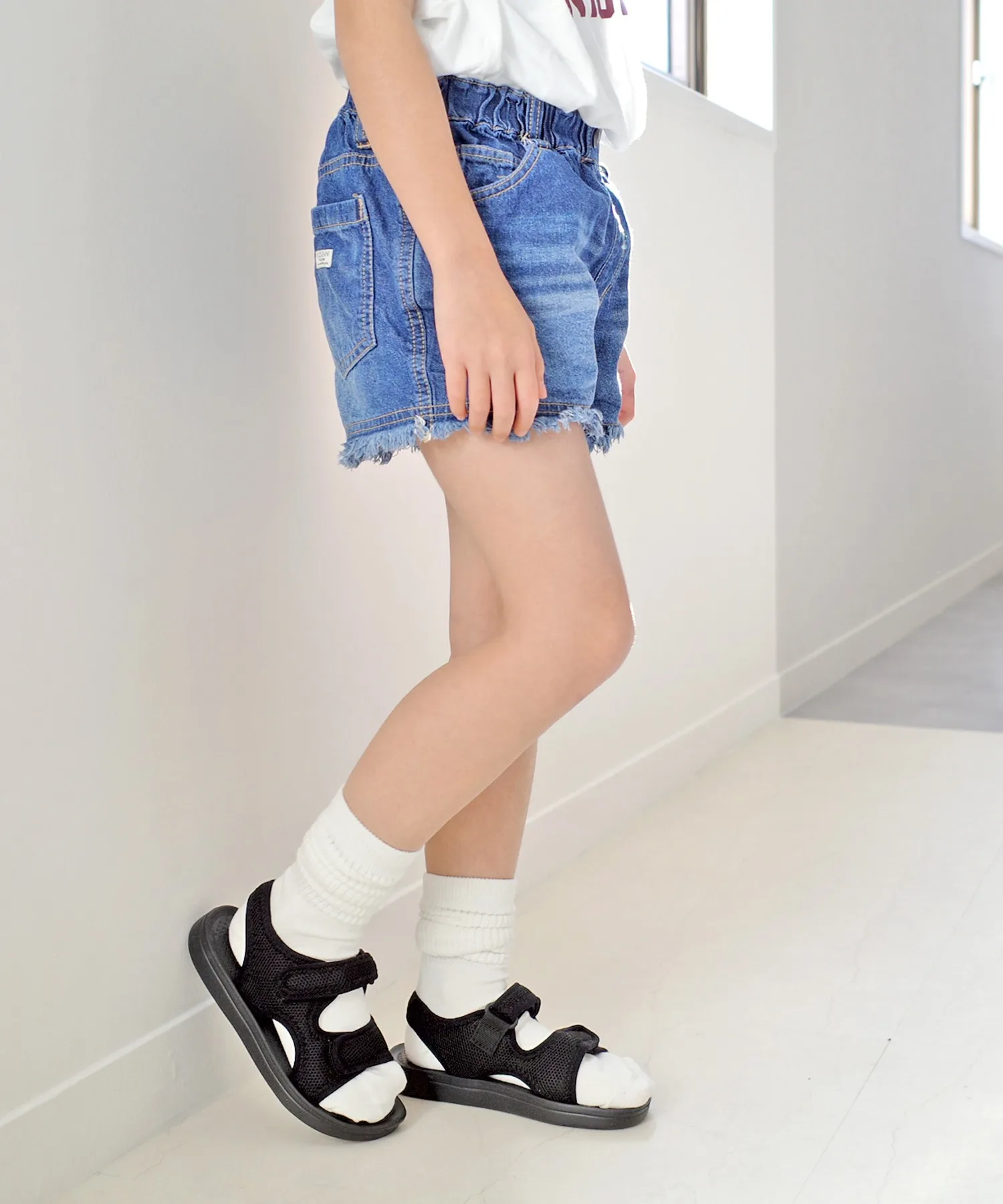 Детские спортивные сандалии AmiAmi из сетчатого материала кэмел — фото 3