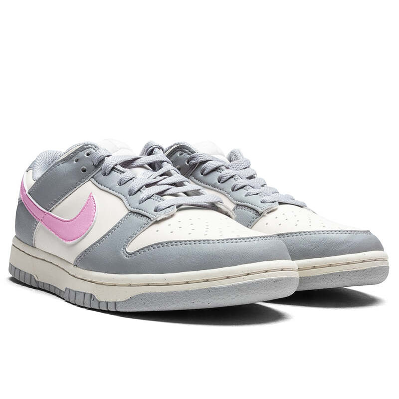 Кроссовки Nike Dunk Low Next Nature Light Smoke Grey Pink Rise (женские) — фото 2