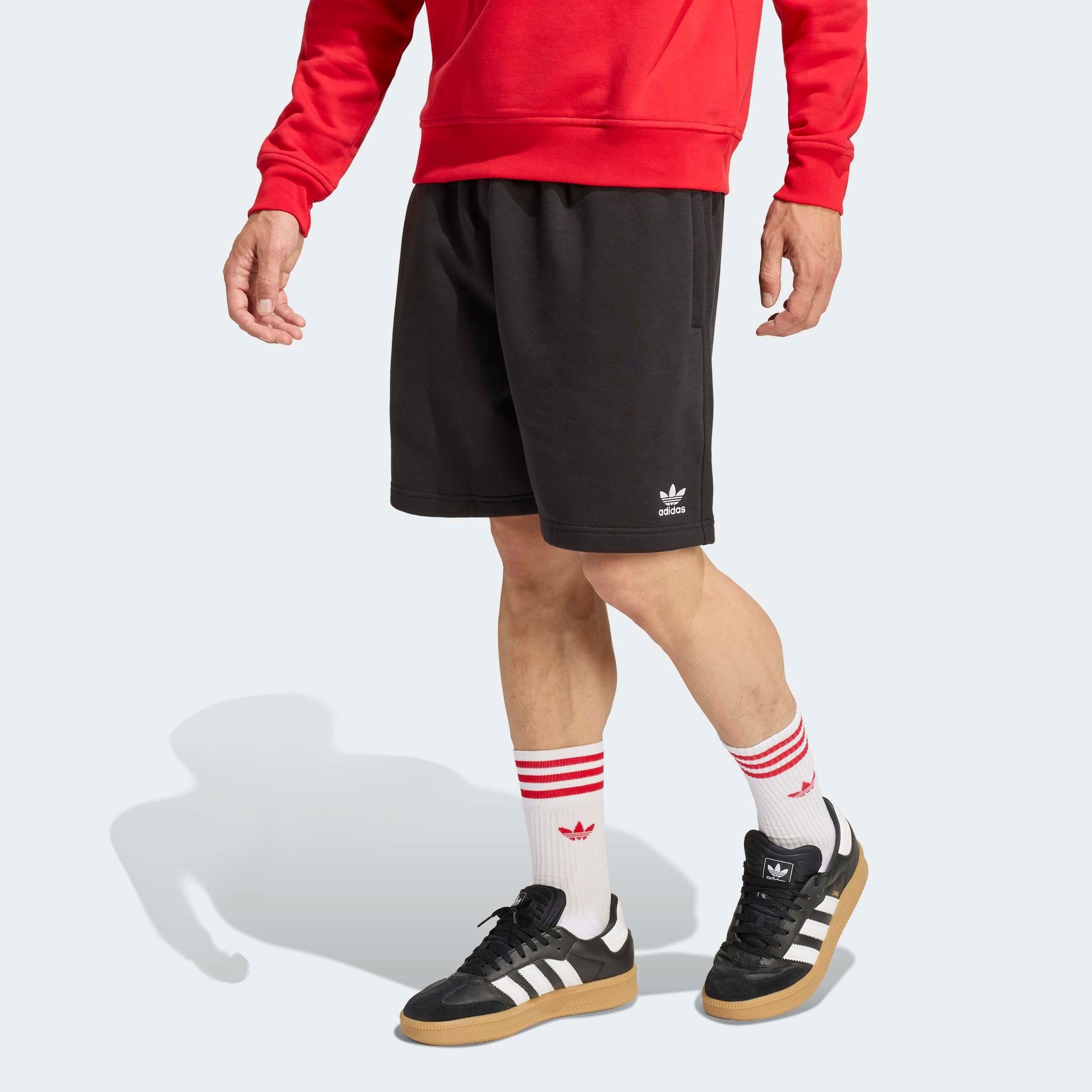 Adidas Originals Шорты Regular черного цвета — фото 3