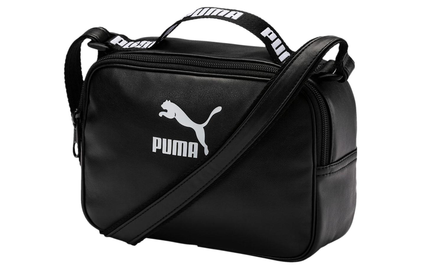 

Искусственная кожа Сумка через плечо Кроссбоди Обычная Унисекс Чёрный PUMA
