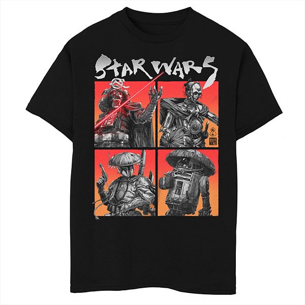 

Футболка с принтом Visions Warrior Box Up для мальчиков 6-20 Star Wars