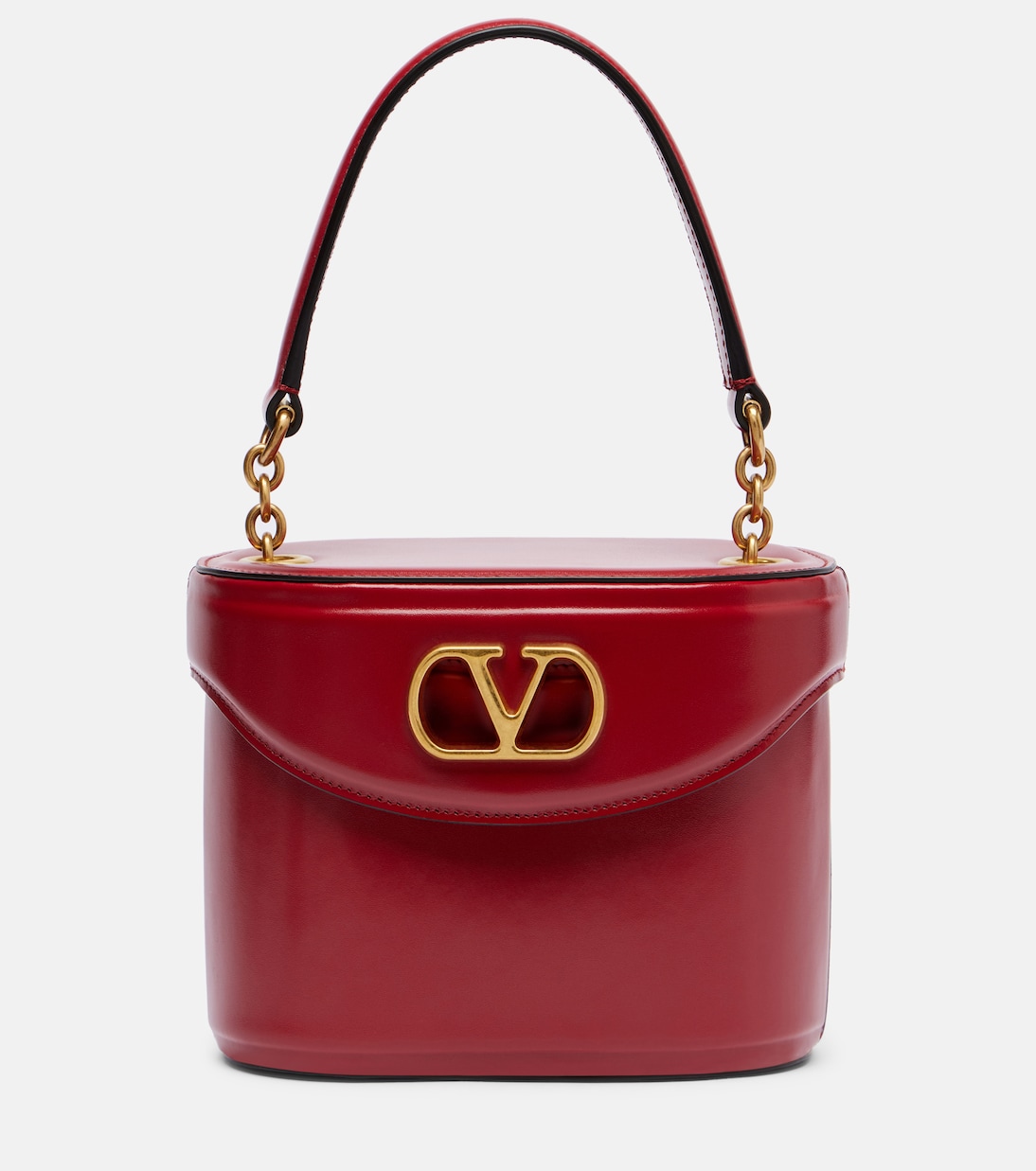 

Vain VLogo лакированная косметичка Valentino Garavani, Rosso V