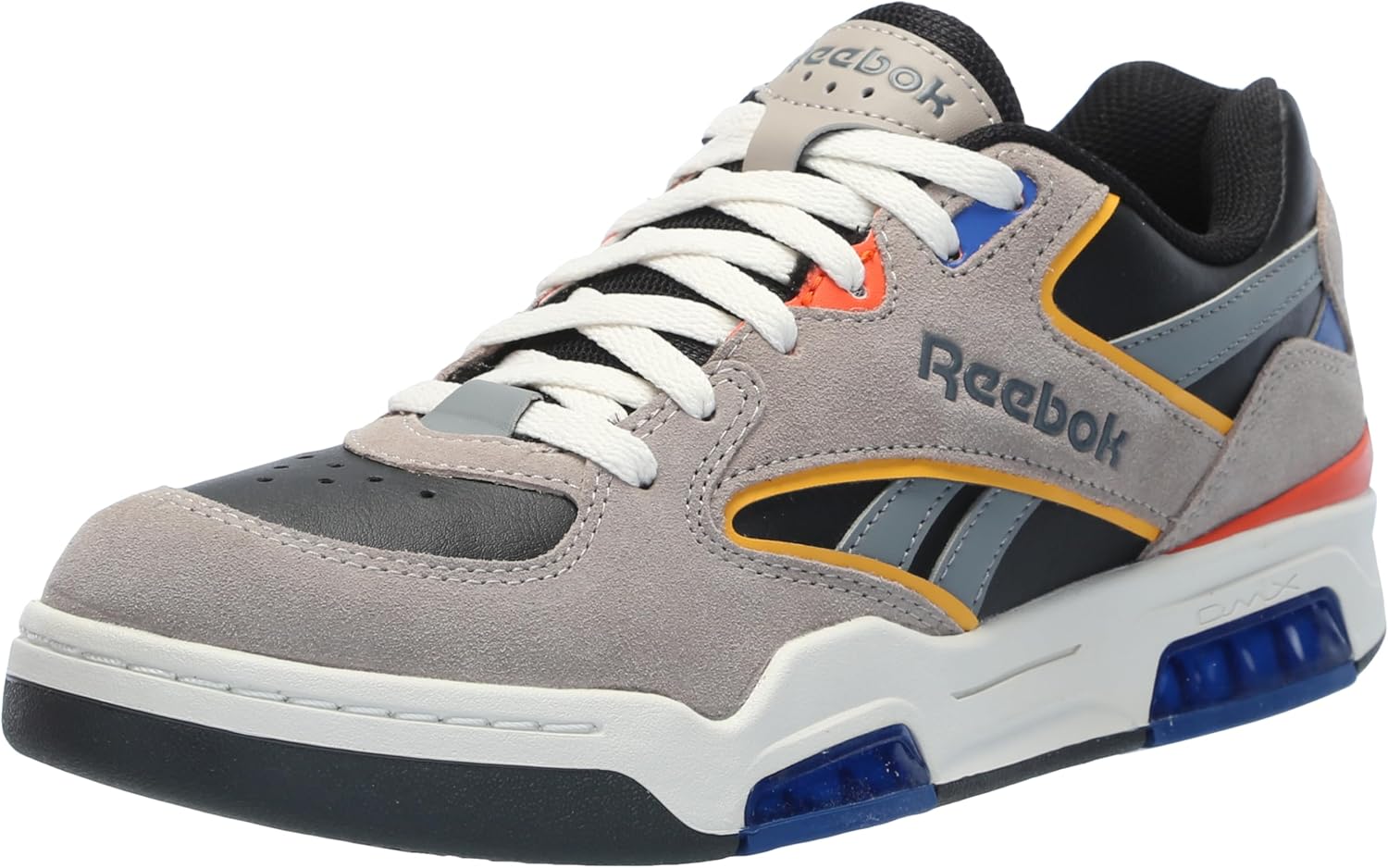 

Кроссовки Reebok Unisex-Adult Bb 4500 DMX, белый/черный/коричневый/хаки