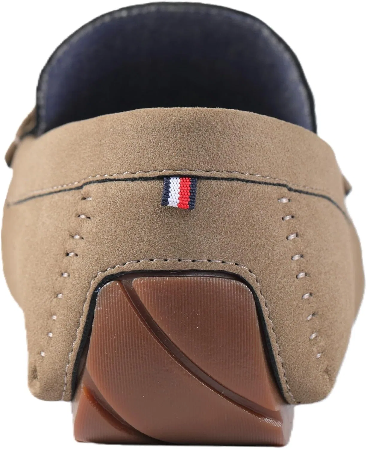Лоферы Tommy Hilfiger, Taupe Faux Suede — фото 3