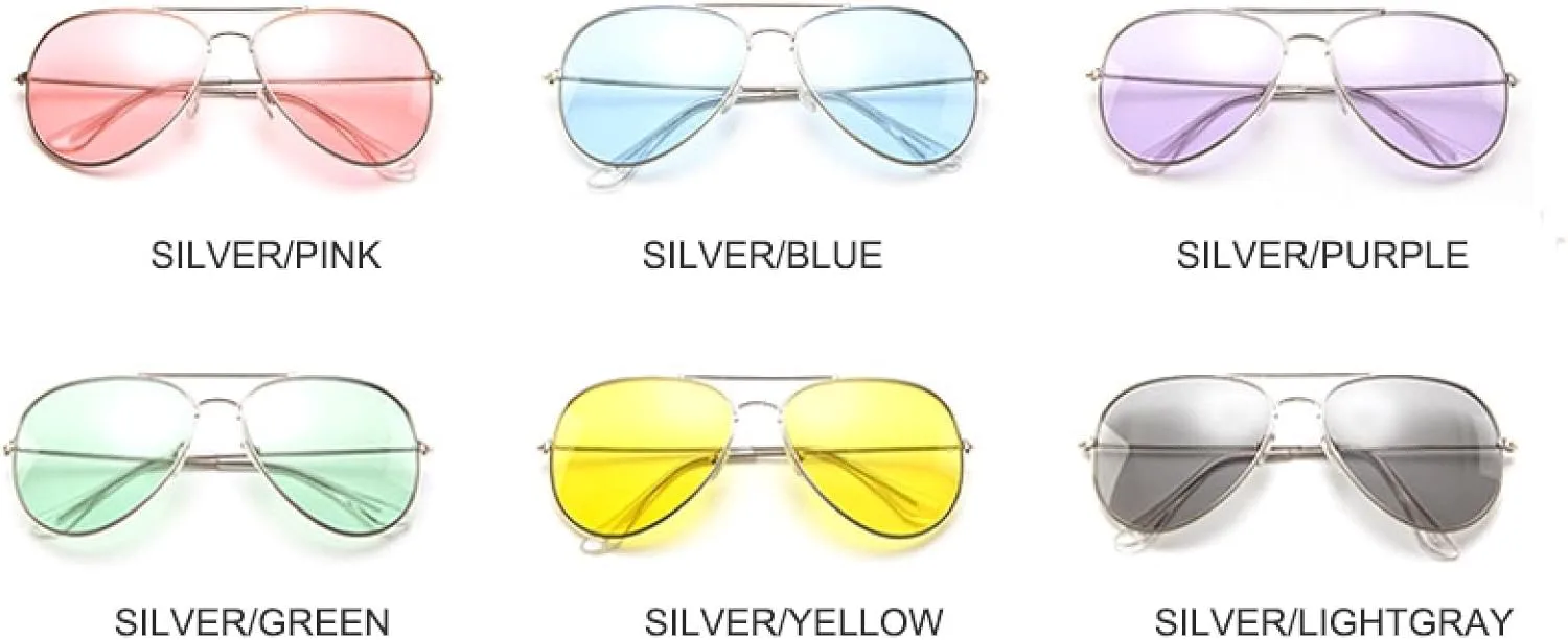 

Солнцезащитные очки с защитой от УФ-излучения UV400 | Прозрачные | Для женщин и мужчин | Для занятий спортом на открытом воздухе и вождения DSVIGF, Silver-blue