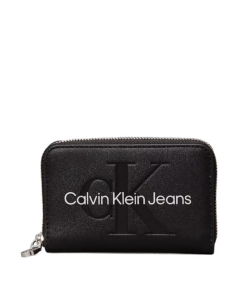 

Кошелек Calvin Klein Jeans с Rfid-застежкой-молнией черного цвета