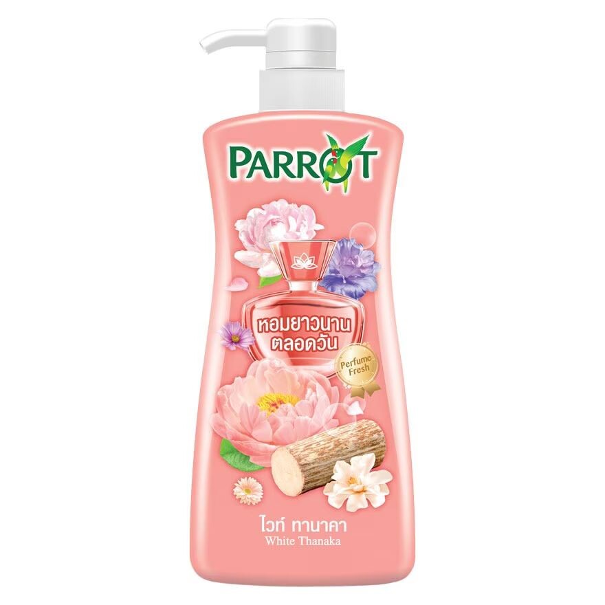 

Parrot Крем для душа Белая Танака 500 мл. หอมสดชื่น, Pink