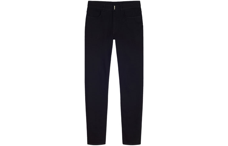 

Джинсы Givenchy с высокой посадкой Slim fit, черные