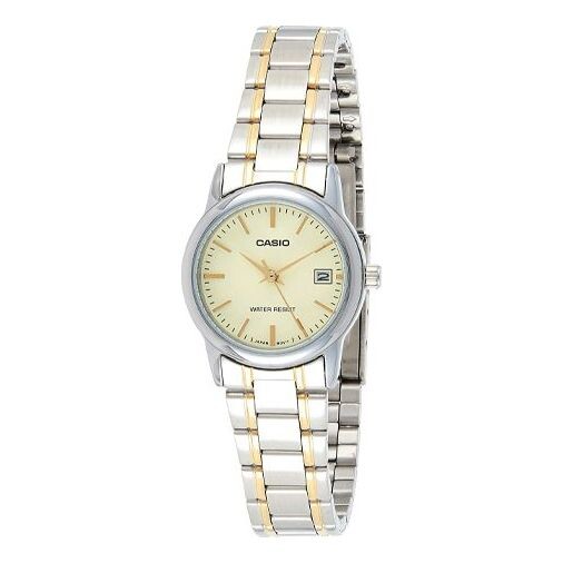 

Часы CASIO Quartz Waterproof Gold Analog, желтый