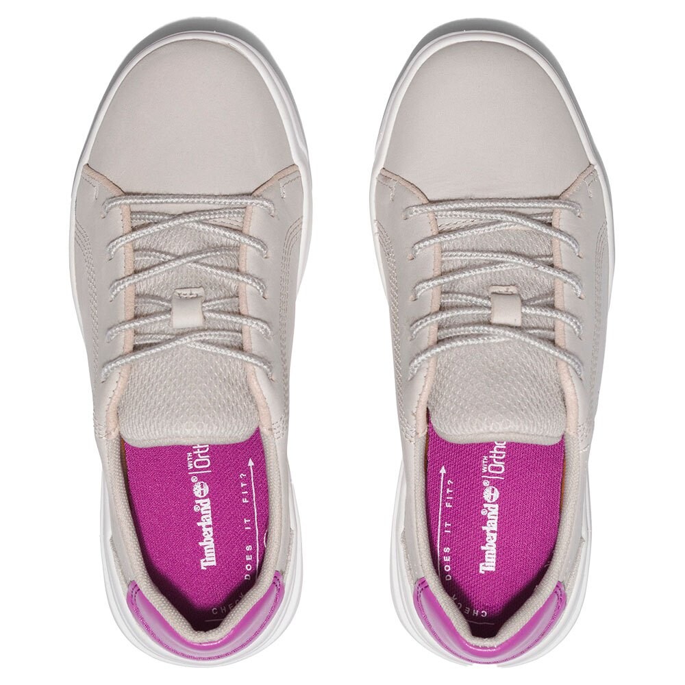 Кроссовки Timberland Seneca Bay Leather Oxford Toddler, серый — фото 4