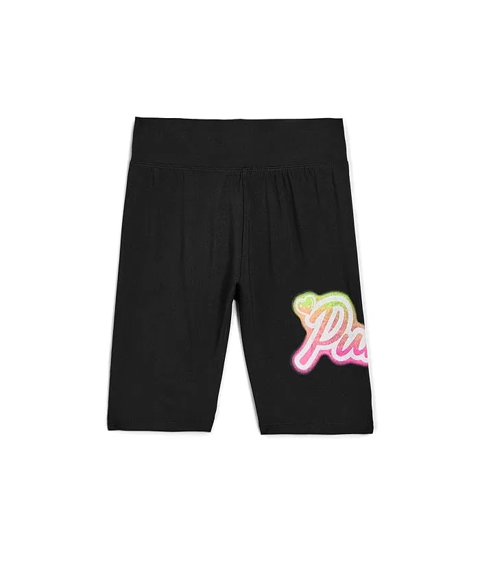 Шорты велосипедки Airbrushed Biker Shorts PUMA Kids, Black