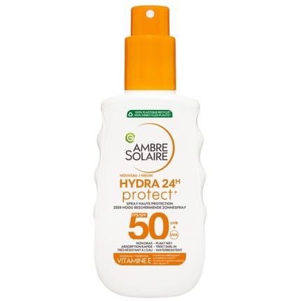 

Ambre Solaire Hydra 24 Увлажняющее молочко Spf 50 - Солнцезащитный крем с высокой степенью защиты Garnier