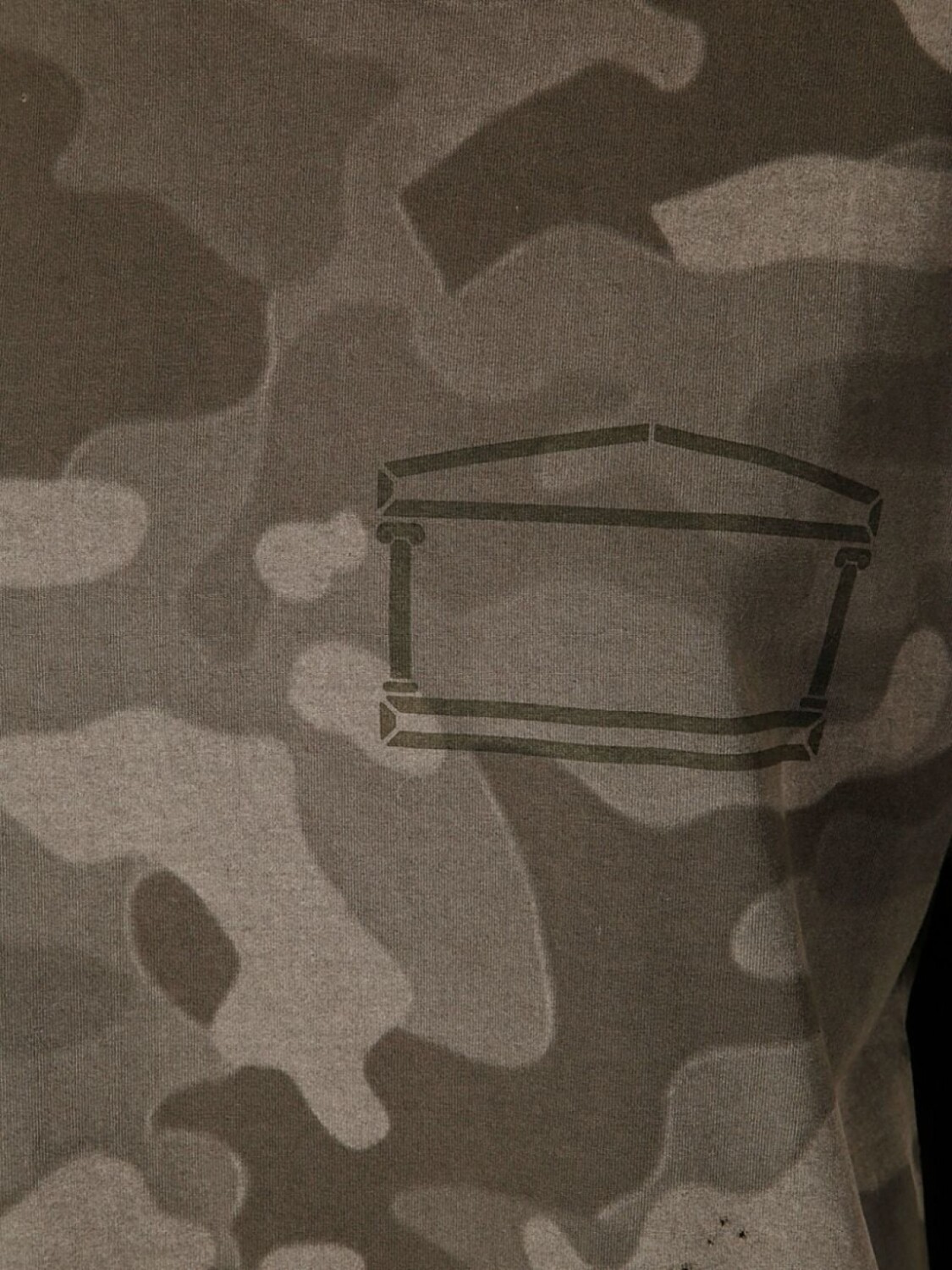 

Aries футболка Aged Camo, зеленый