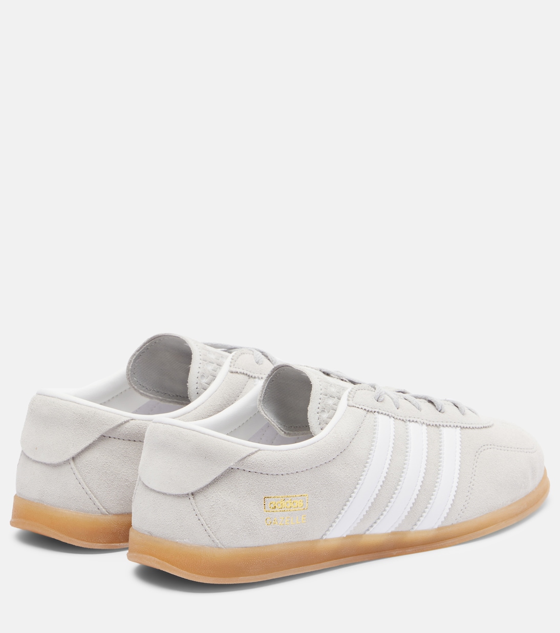 Gazelle Lo Pro кроссовки из замши Adidas, Grey Two/Ftwr White/Gum 3 — фото 2