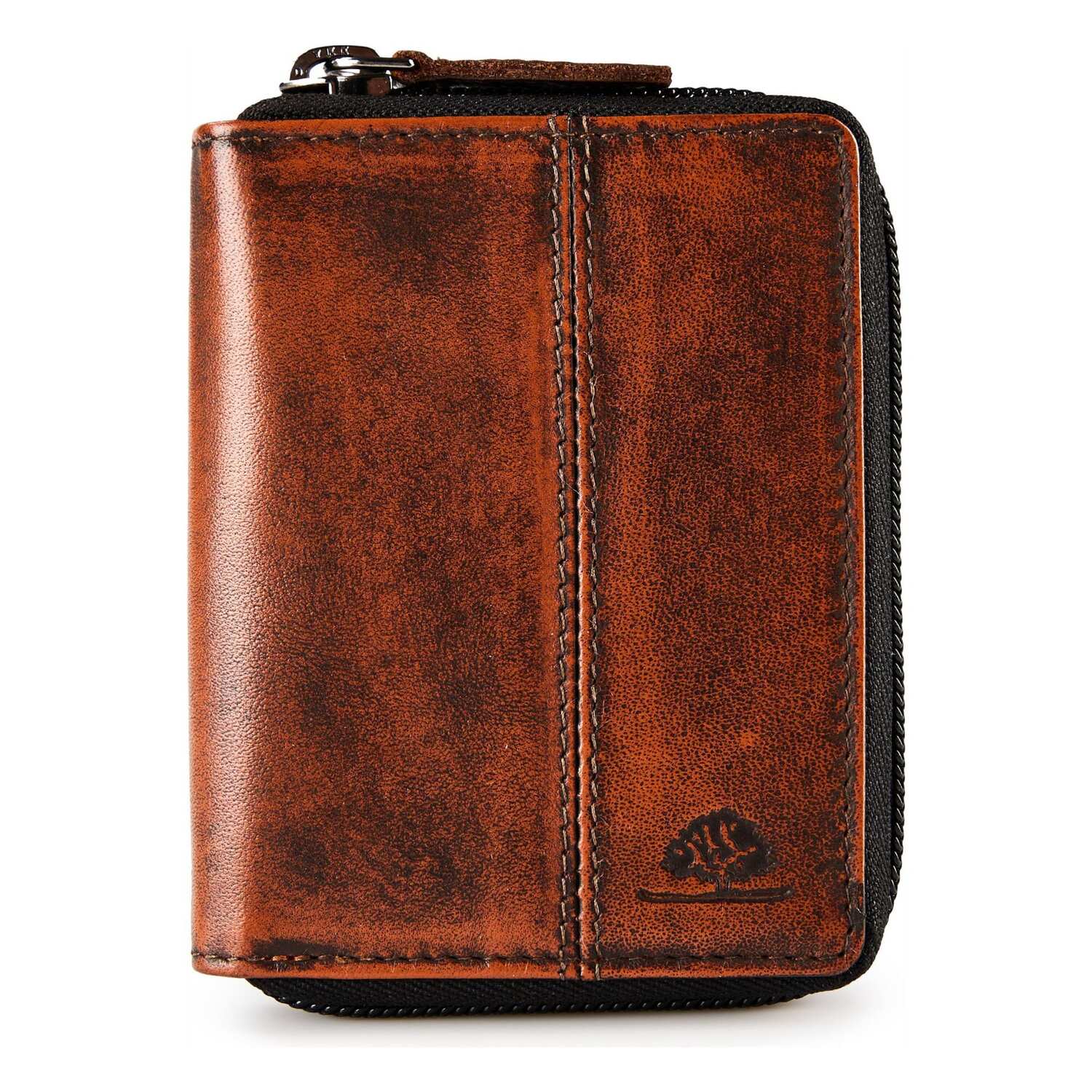 

GREENBURRY Кошелек 'Destressed' в коричневом цвете