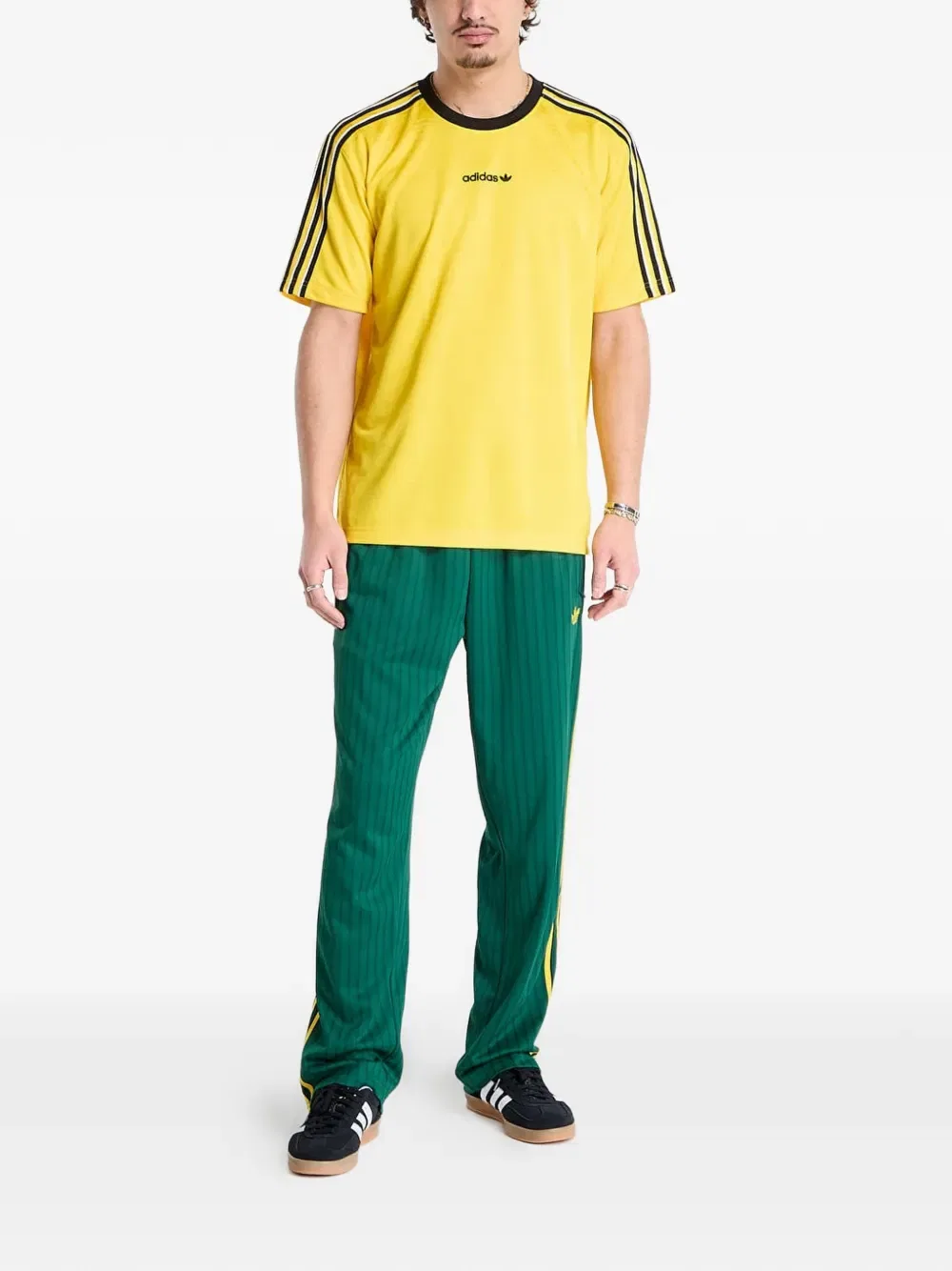 Спортивные штаны Firebird Adidas, зеленый — фото 2