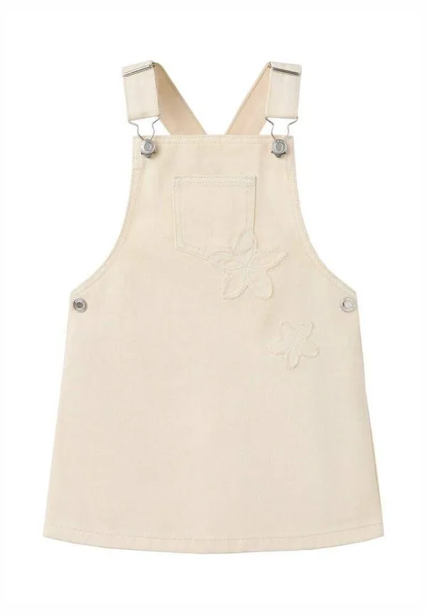 Детское джинсовое платье Mango Kids, Off-White