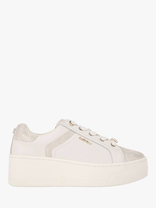 Толстые кроссовки из натуральной кожи perenne Carvela, цвет Natural/Multi