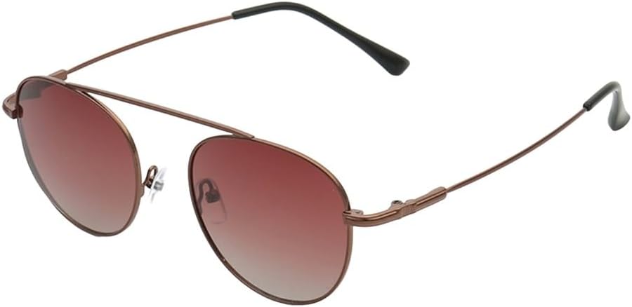 

Стильные овальные женские металлические солнцезащитные очки, мужские поляризованные солнцезащитные очки в винтажном стиле с защитой от УФ-излучения UV400, оправа для вождения, коричневый, серый, черный UJNHGQ, Brown C5