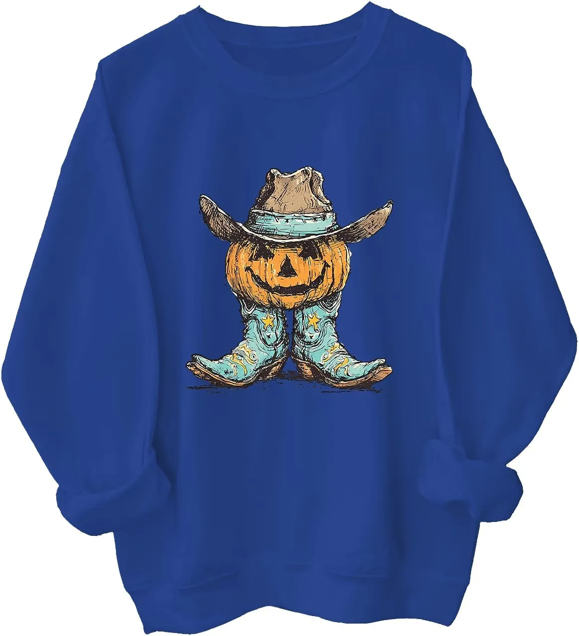 

Толстовка с капюшоном Cowboy Pumpkin Face Halloween SESMIM