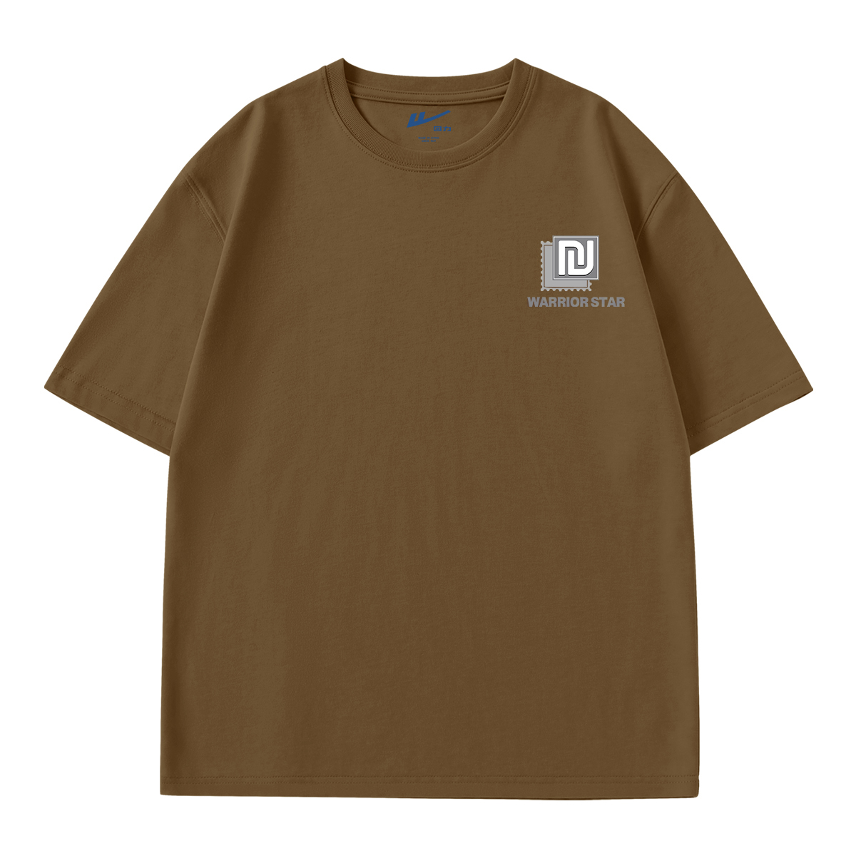 

Футболка мужская с круглым вырезом Moderate WARRIOR, coffee