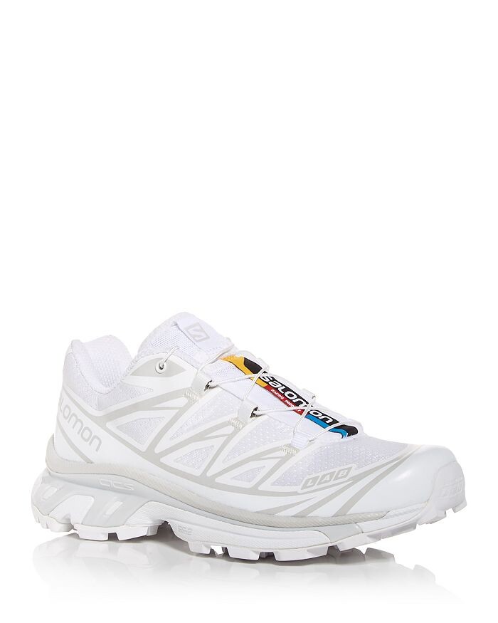 

Кроссовки унисекс Salomon XT-6 в спортивном стиле, белый, Серый, Кроссовки унисекс Salomon XT-6 в спортивном стиле, белый