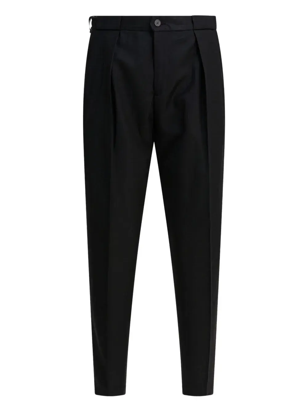 

Брюки прямого кроя со складками Briglia 1948, черный