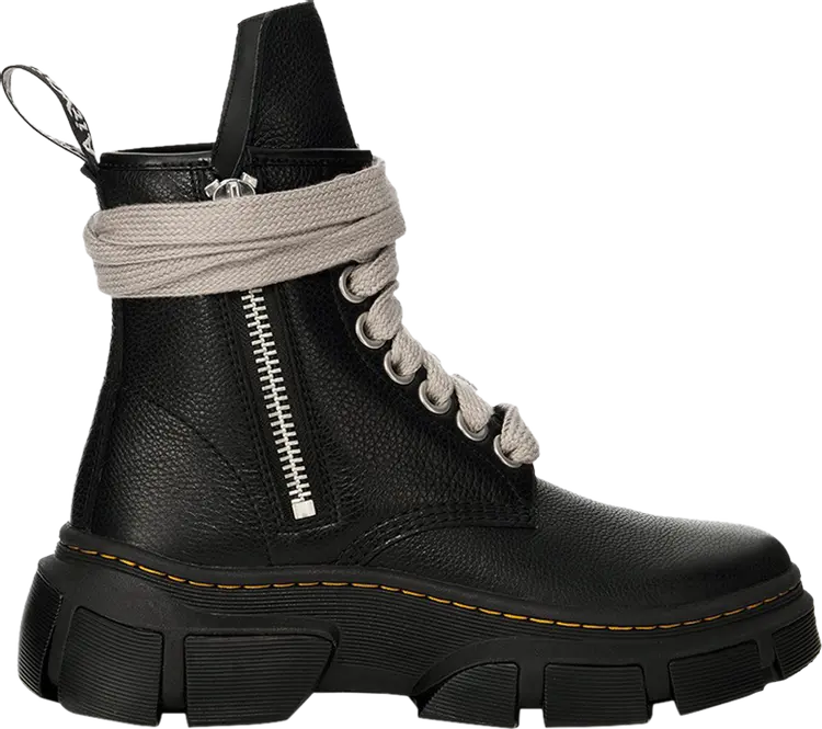 

Кроссовки Dr. Martens x Rick Owens 1460 DMXL Jumbo Lace Boot 'Black', черный