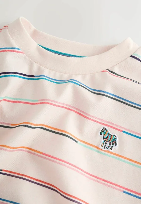 Спортивные штаны в полоску стандартного кроя Paul Smith Junior, Stone Blue — фото 4